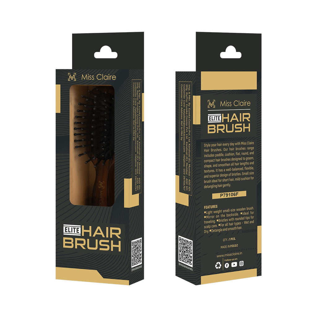 Miss Claire P79106F Paddle Hair Brush - Small | Grocsy