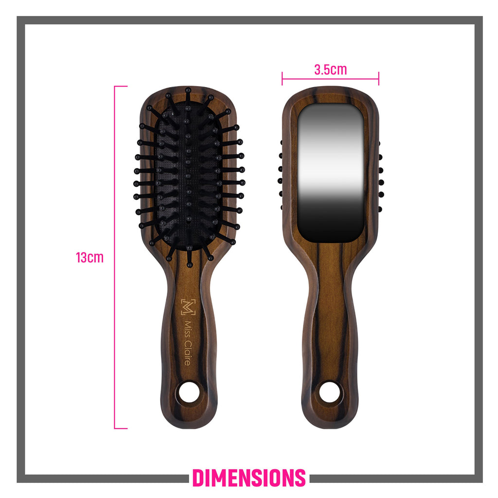 Miss Claire P79106F Paddle Hair Brush - Small | Grocsy