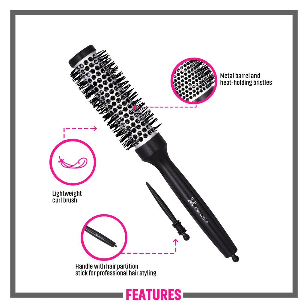 Miss Claire R5711 Hot Curl Hair Brush - Small | Grocsy