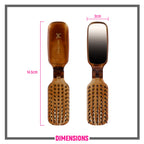 Miss Claire V450Tt Flat Hair Brush - Small | Grocsy