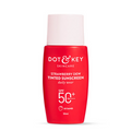 Dot & Key Strawberry Dew Tinted Sunscreen SPF 50+ PA++++ 03 Sand | Grocsy