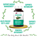 Bliss Welness Weight Management Green Coffee Bean Extract Veg Capsule Vegicap | Grocsy