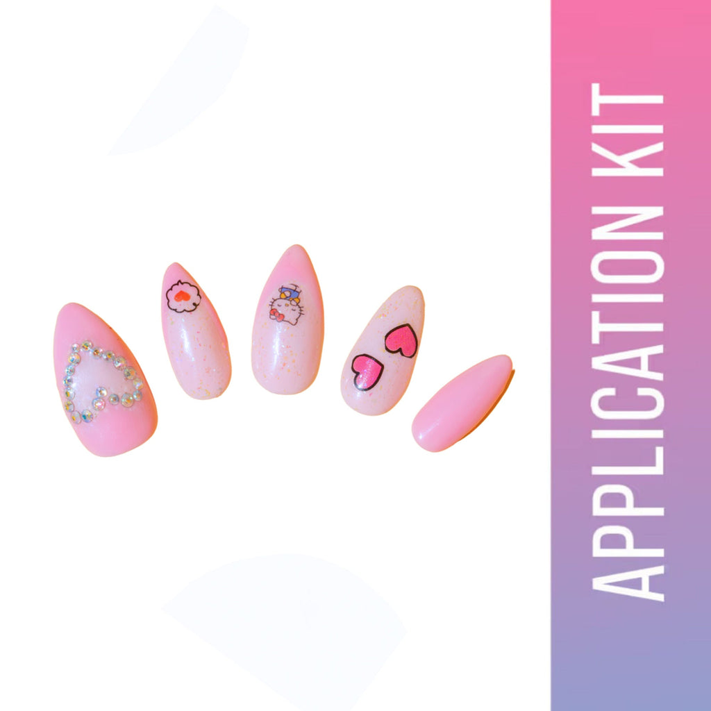 SOEZI Love At First Tip Reusable Press On Nails - Application Kit | Grocsy