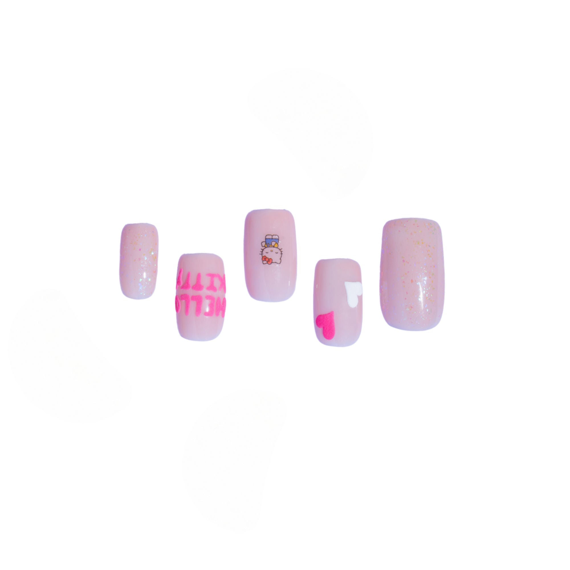 SOEZI I’M Feeling Pink Reusable Press On Nails - Application Kit | Grocsy