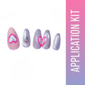 SOEZI Bow Of Love Reusable Press On Nails - Application Kit | Grocsy