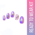 SOEZI Blush Kitty Reusable Press On Nail - Ready To Wear Kit | Grocsy