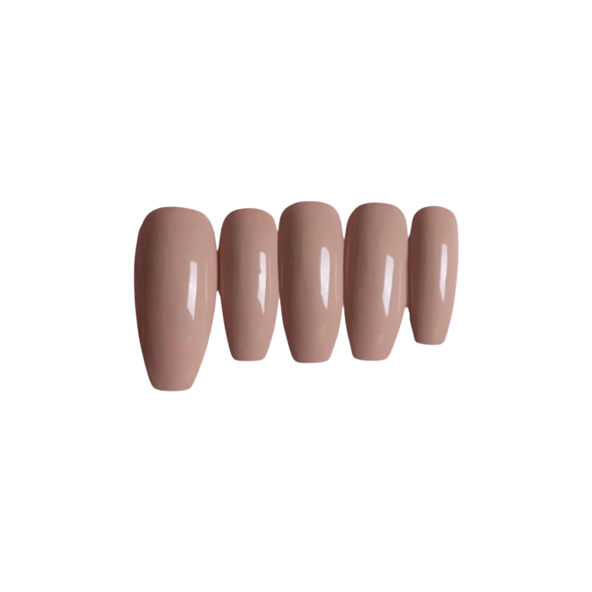 SOEZI Beige Craze Reusable Press On Nails - Application Kit | Grocsy