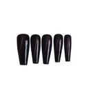 SOEZI Black Magic Reusable Press On Nail - Ready To Wear Kit | Grocsy
