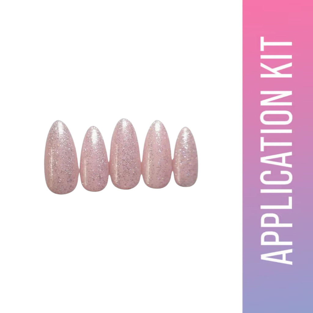 SOEZI Shimmy Time Reusable Press On Nails - Application Kit | Grocsy