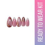 SOEZI Fancy Nancy Reusable Press On Nail - Ready To Wear Kit | Grocsy