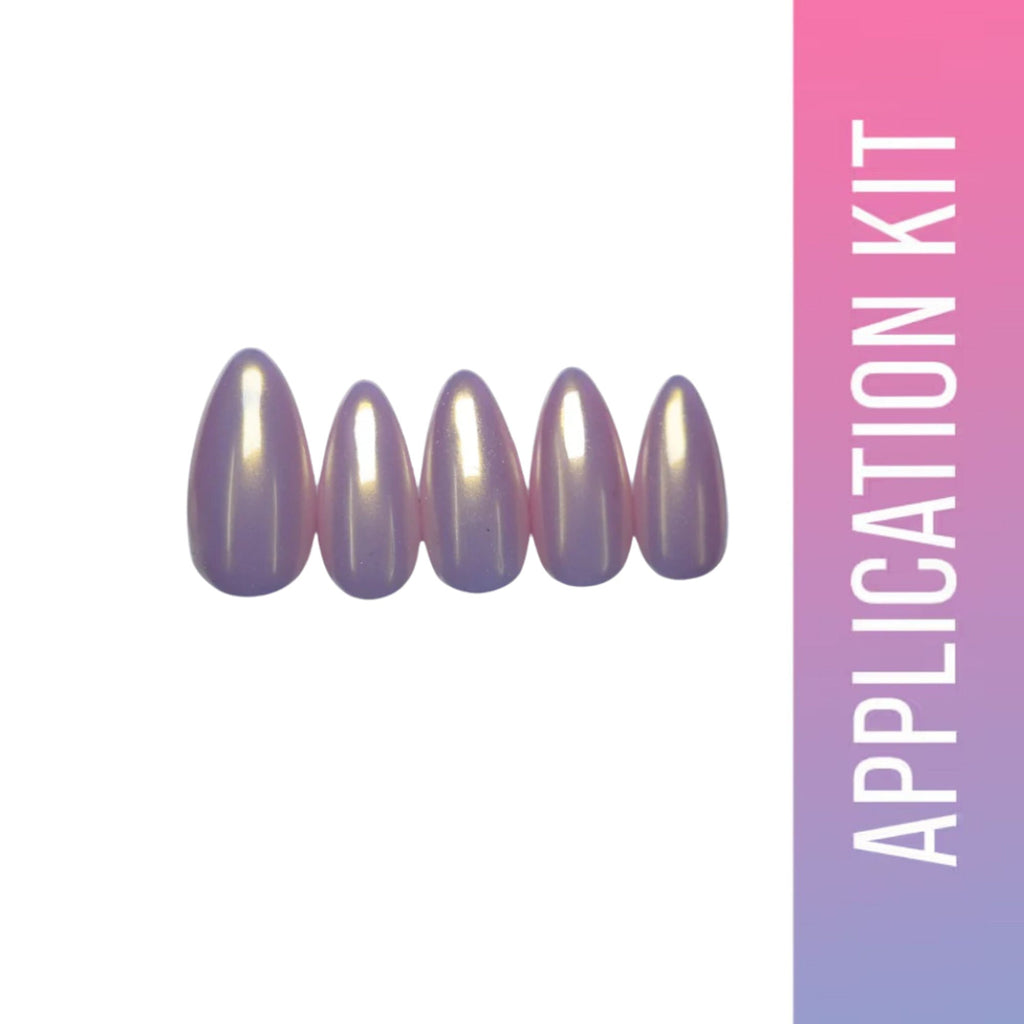 SOEZI Pop Of Pink Reusable Press On Nails - Application Kit | Grocsy