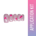 SOEZI I Heart You Reusable Press On Nails - Application Kit | Grocsy