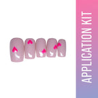SOEZI I Heart You Reusable Press On Nails - Application Kit | Grocsy