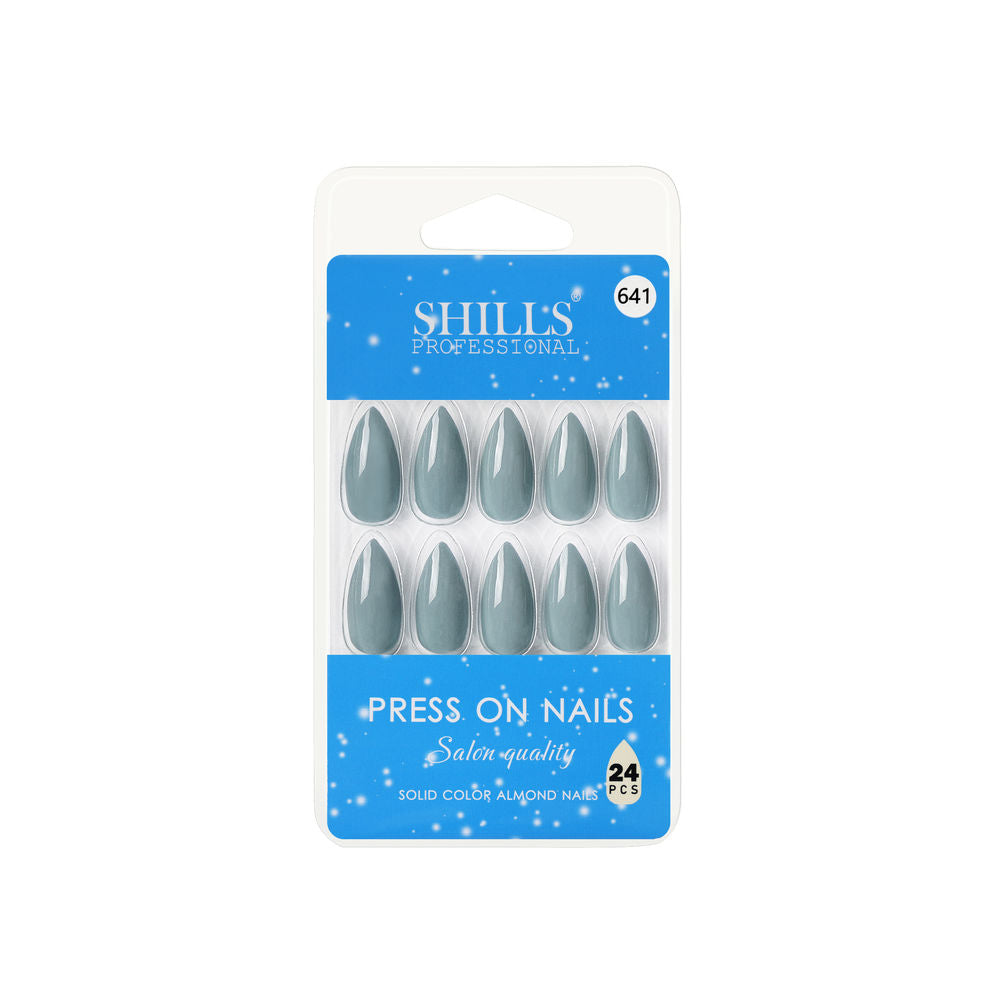Shills Professional Reusable Press On Nails Almond - SPN641 | Grocsy