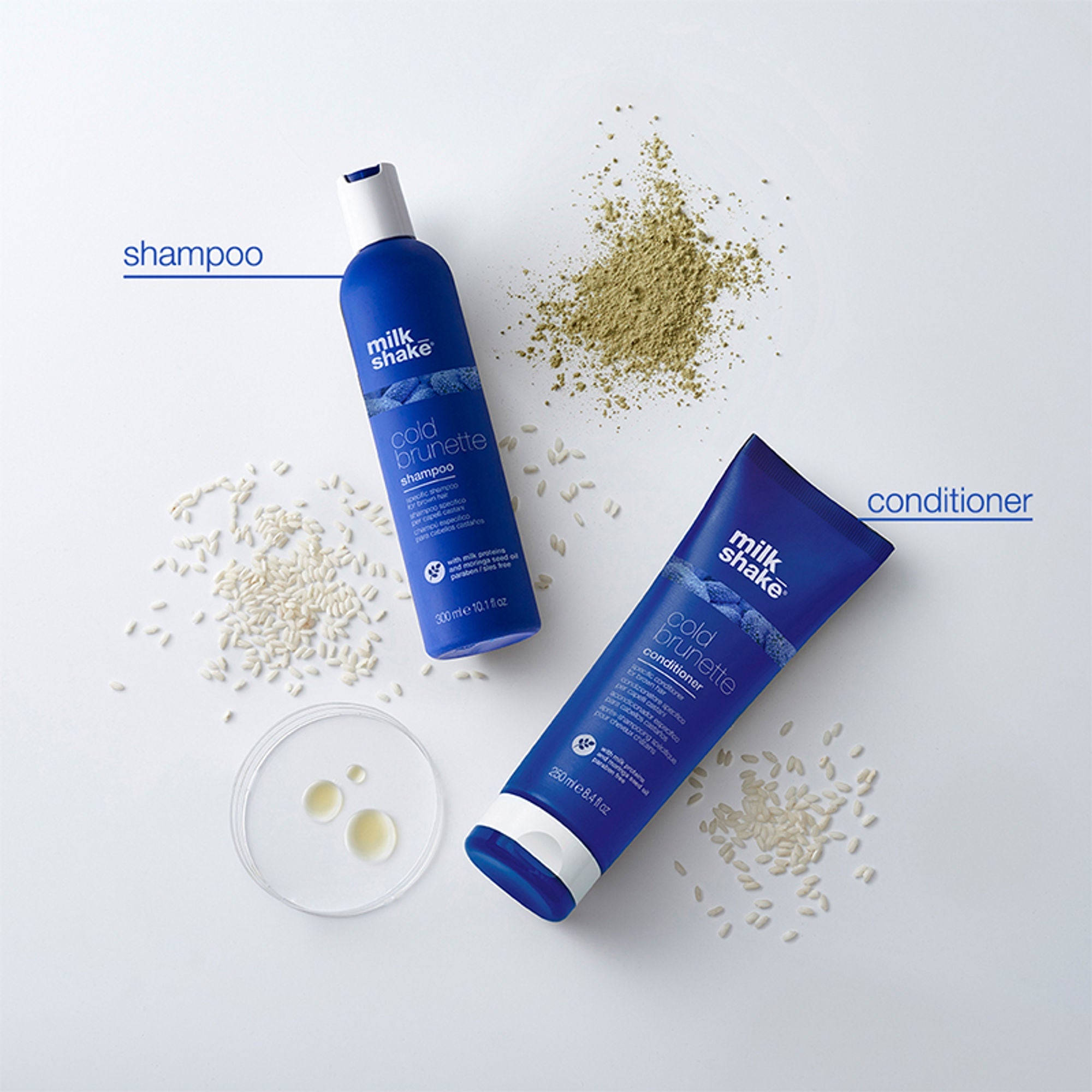 Milkshake Cold Brunette Shampoo For Brown & Dark Blond Hair | Grocsy