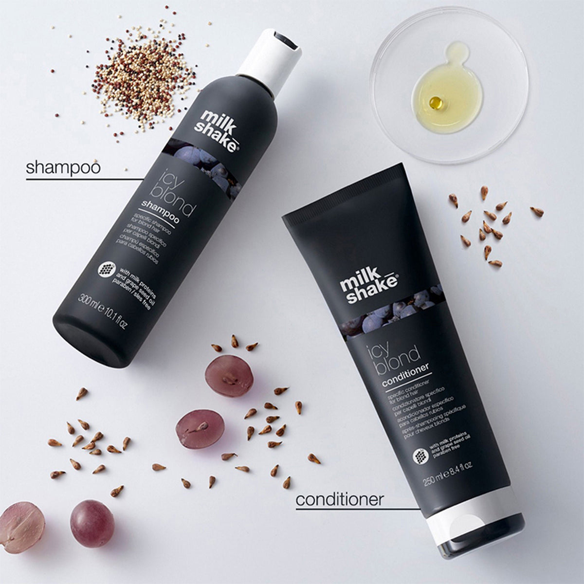 Milkshake Icy Blond Conditioner For Light Blond Coloured Hair | Grocsy