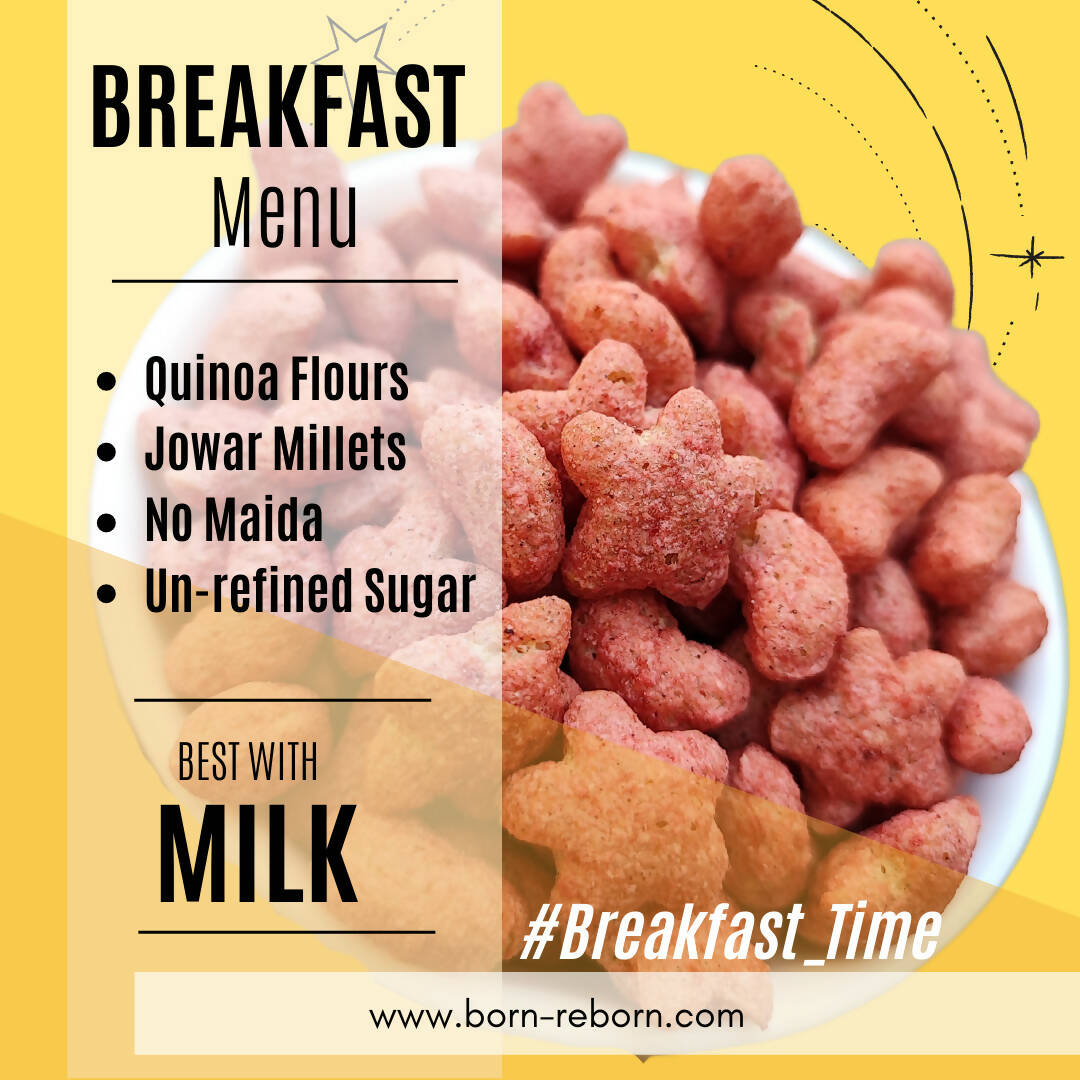 Born Reborn Strawberry Millet Munch - Milky Way Crunch | Grocsy