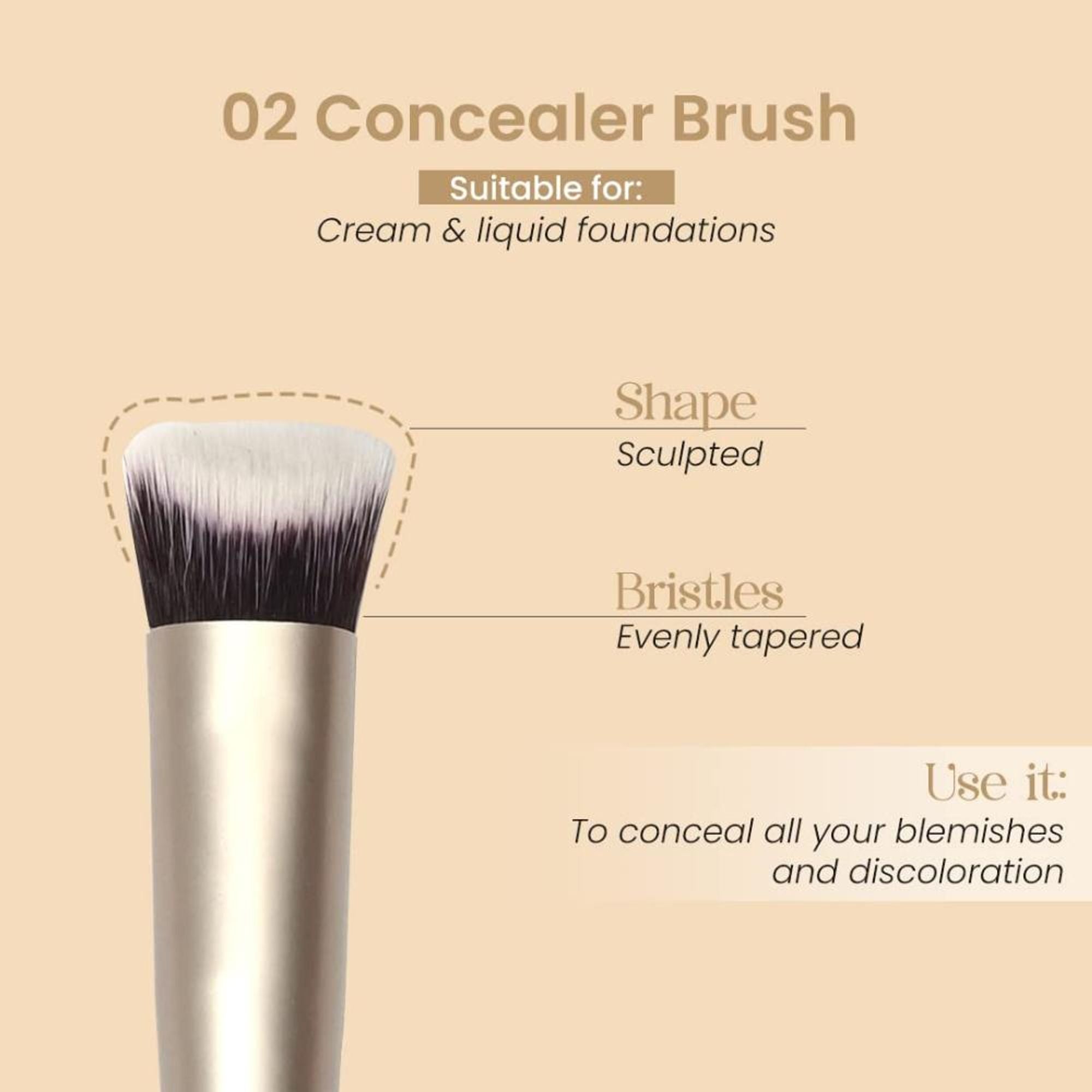 Milagro Beauty Concealer Brush 02 | Grocsy