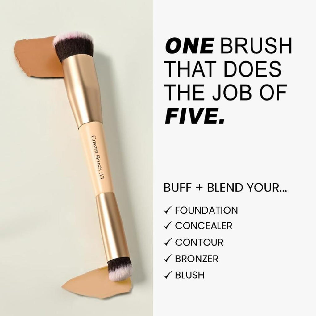 Milagro Beauty Dual End Cream Brush 03 | Grocsy
