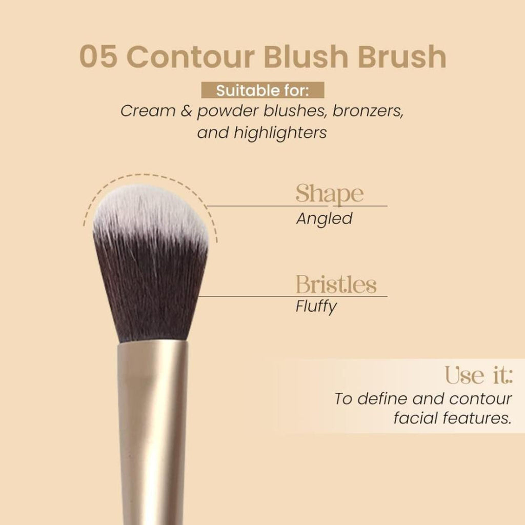 Milagro Beauty Contour Blush Brush 05 | Grocsy