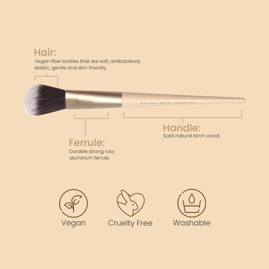 Milagro Beauty Contour Blush Brush 05 | Grocsy