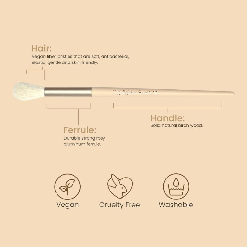 Milagro Beauty Highlighter Brush 06 | Grocsy