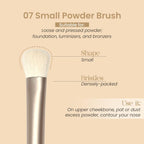 Milagro Beauty Small Powder Brush 07 | Grocsy