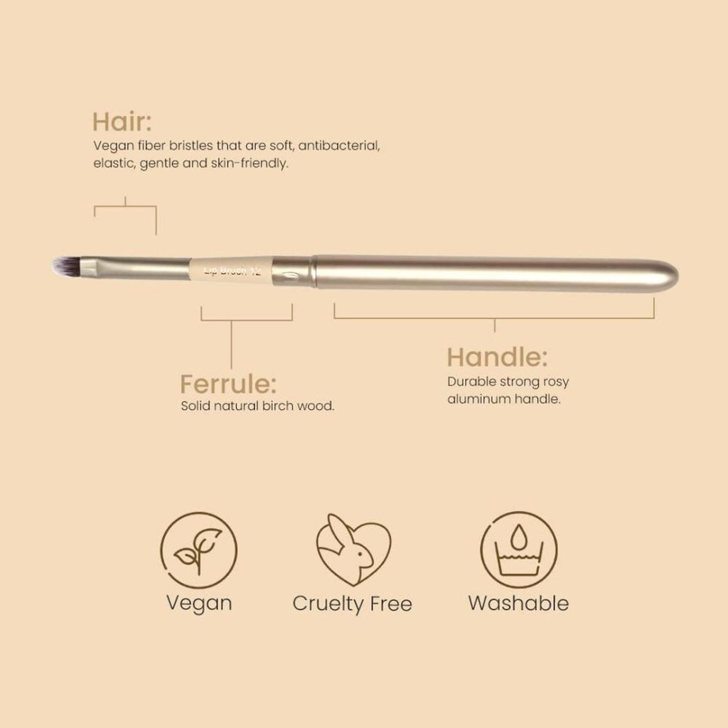 Milagro Beauty Lip Brush 12 | Grocsy