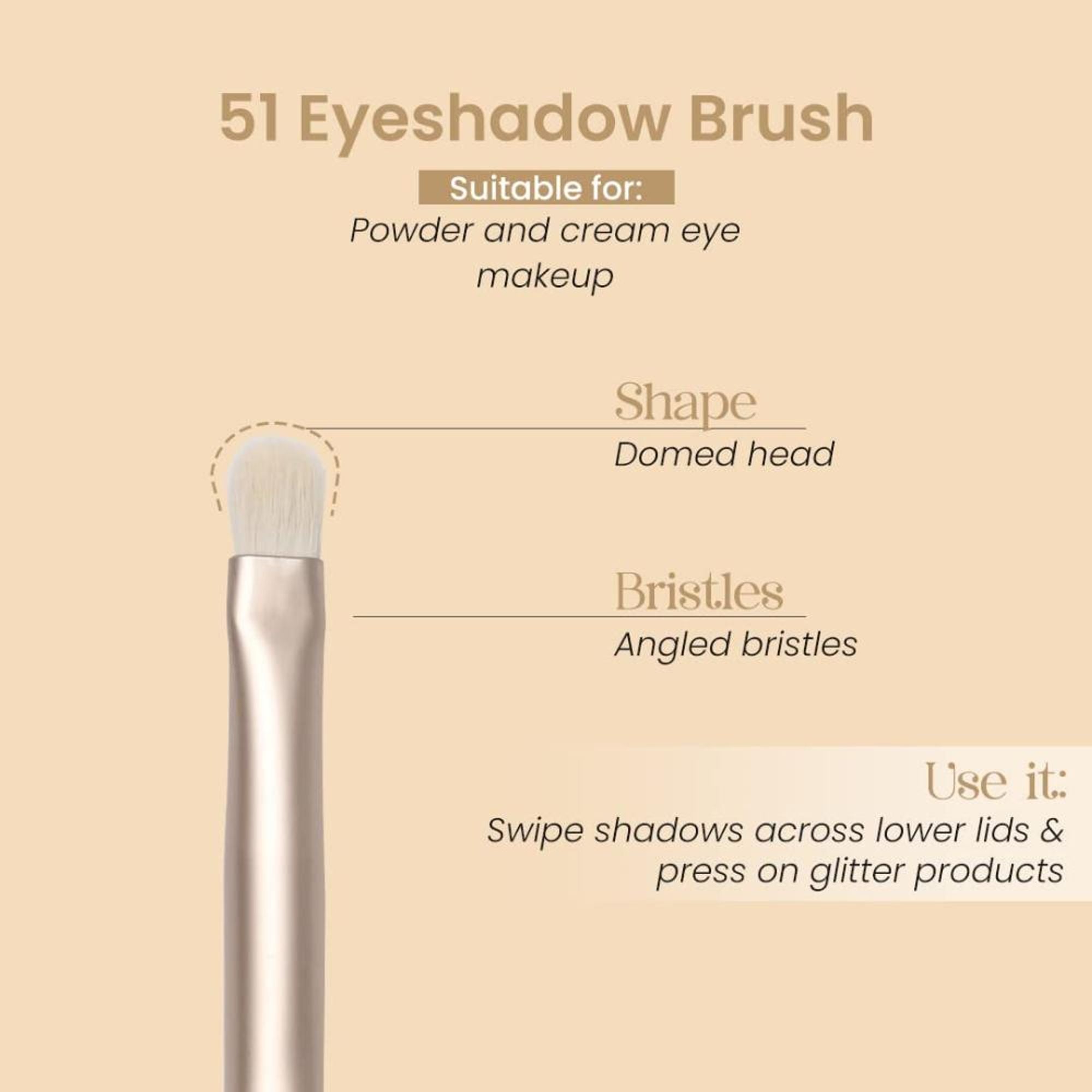 Milagro Beauty Eyeshadow Brush 51 | Grocsy
