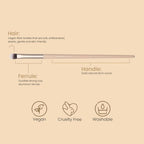 Milagro Beauty Eyeshadow Brush 52 | Grocsy