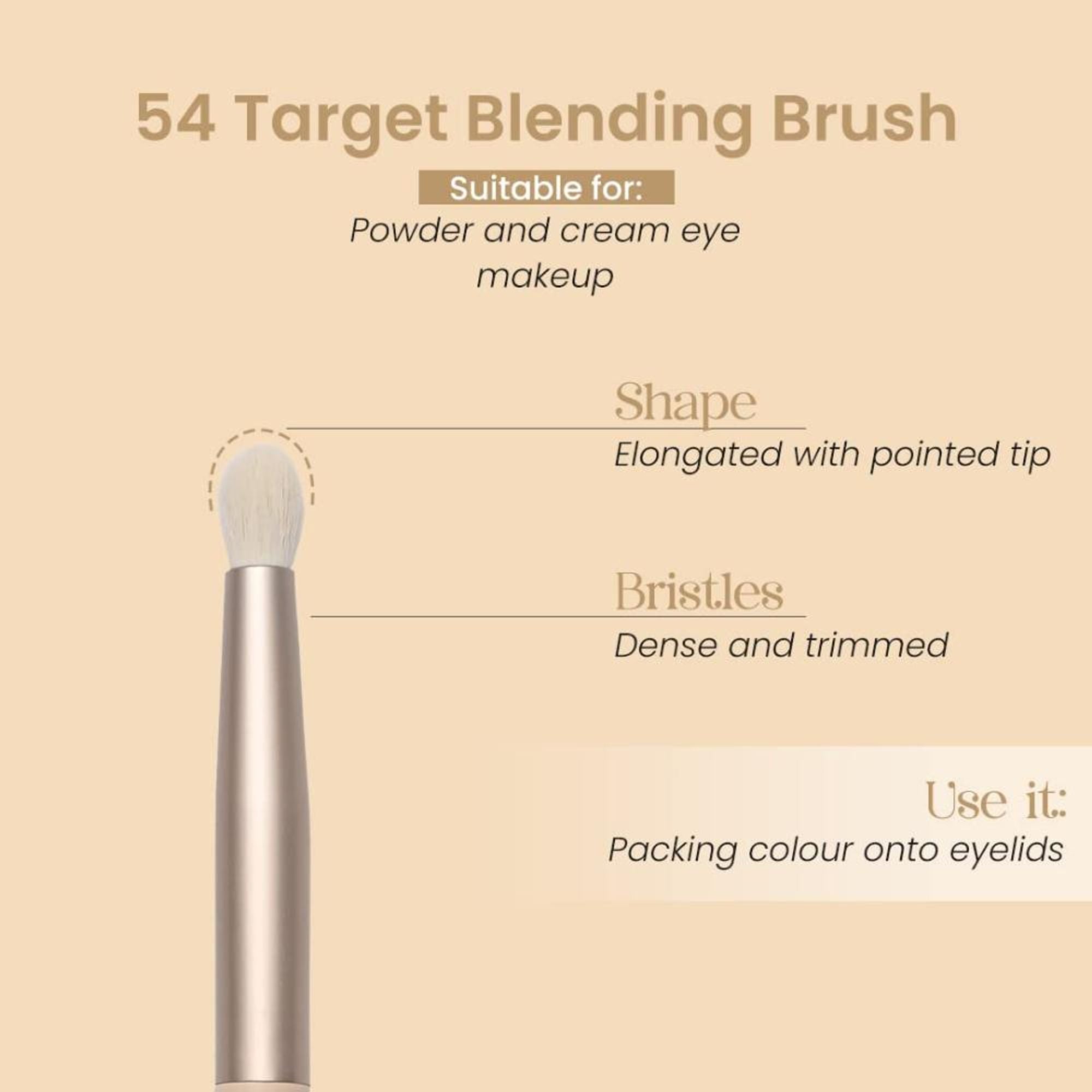 Milagro Beauty Target Blending Brush 54 | Grocsy