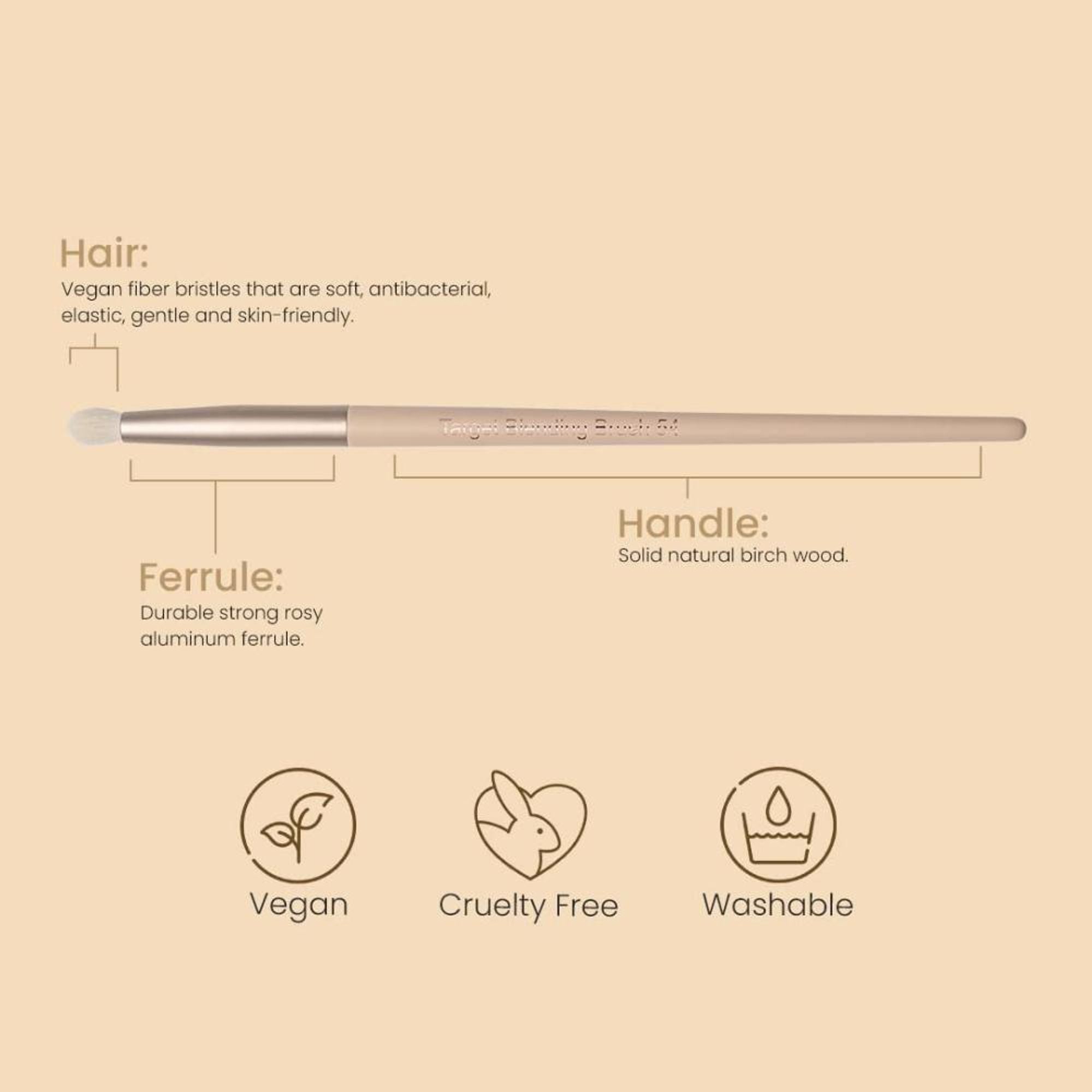 Milagro Beauty Target Blending Brush 54 | Grocsy