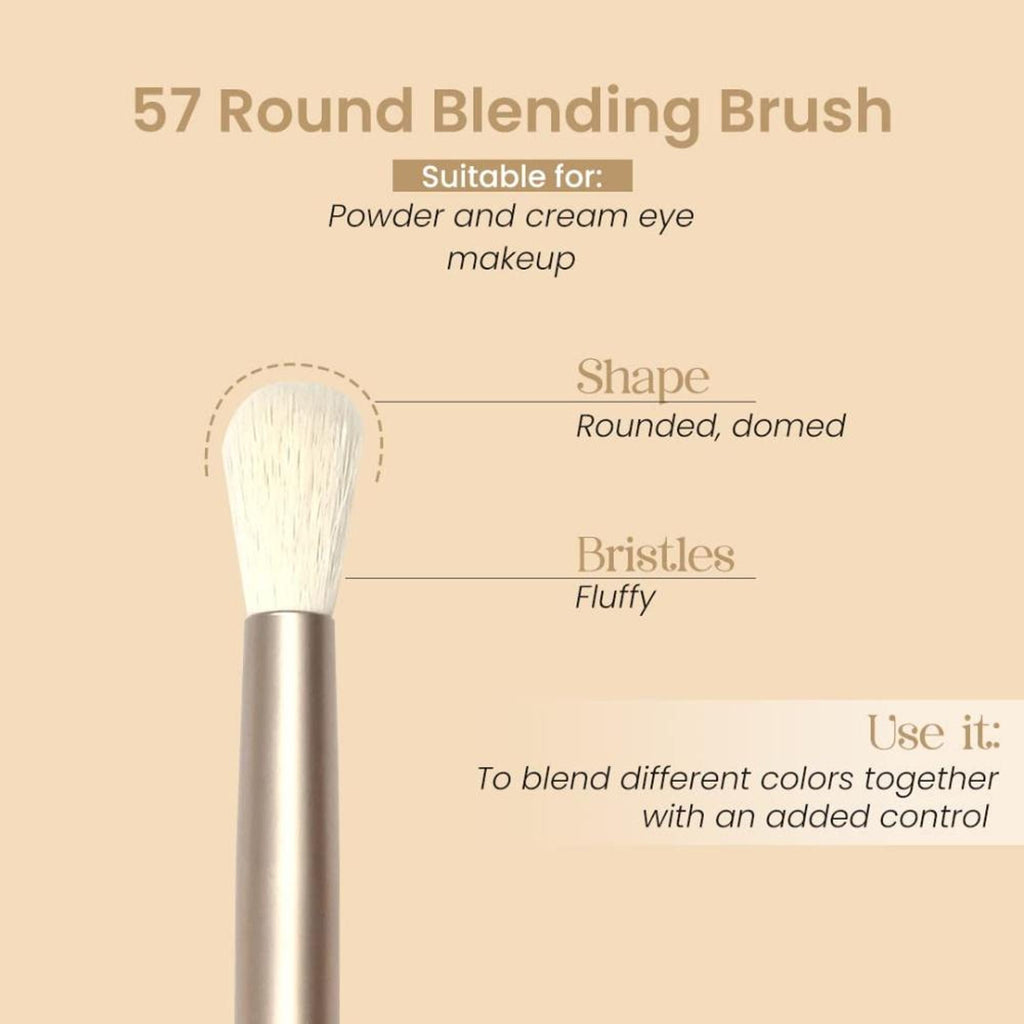 Milagro Beauty Round Blending Brush 57 | Grocsy