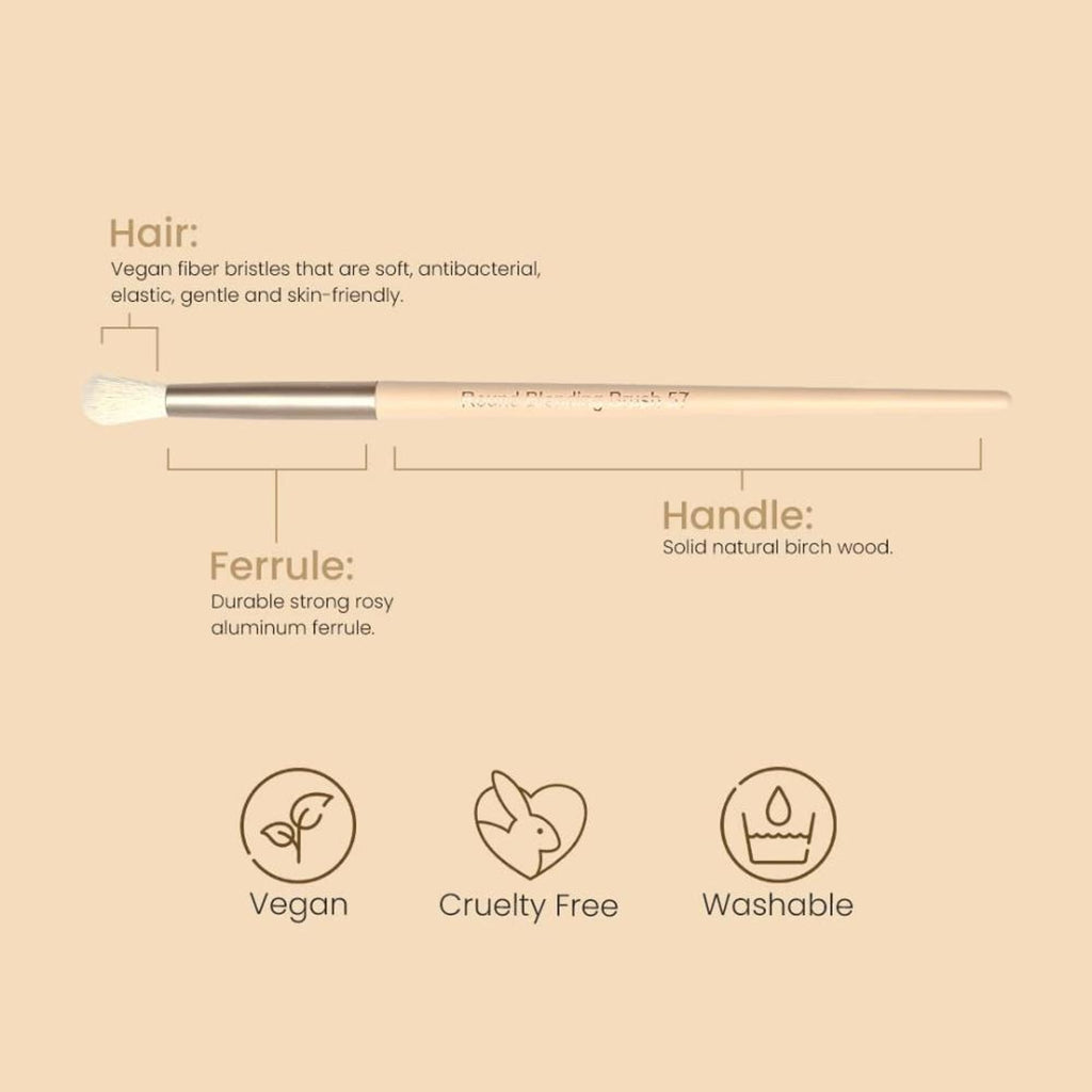 Milagro Beauty Round Blending Brush 57 | Grocsy