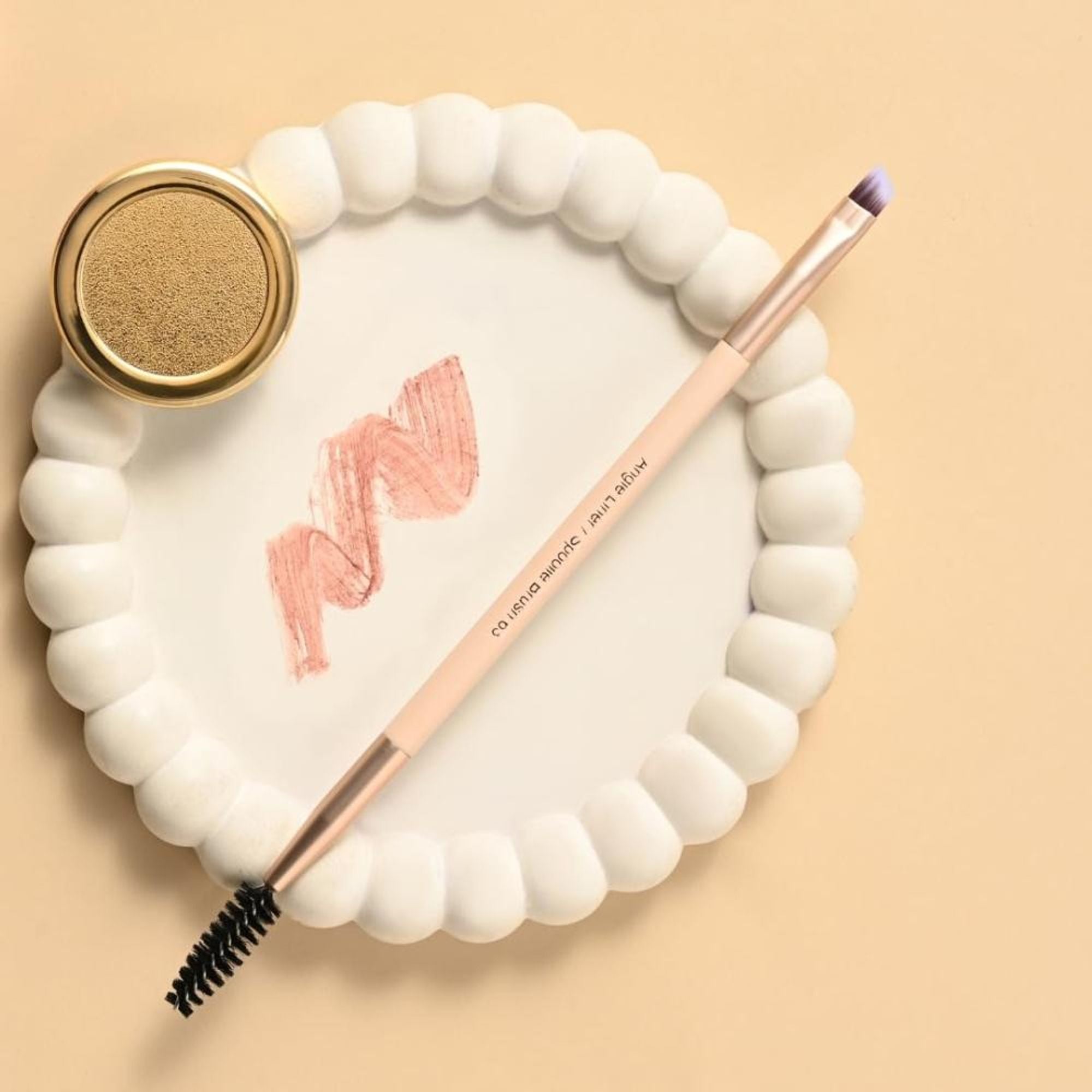 Milagro Beauty Angle Liner Spoolie Brush 63 | Grocsy
