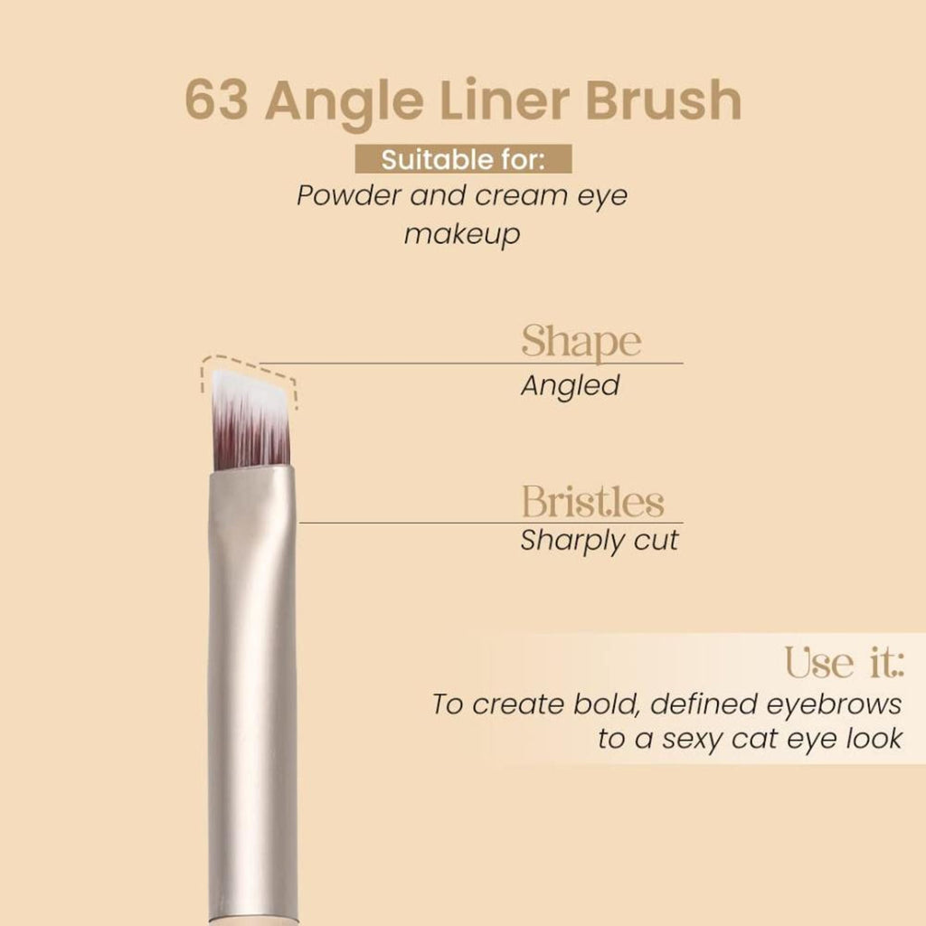 Milagro Beauty Angle Liner Spoolie Brush 63 | Grocsy