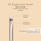 Milagro Beauty Angle Liner Spoolie Brush 63 | Grocsy