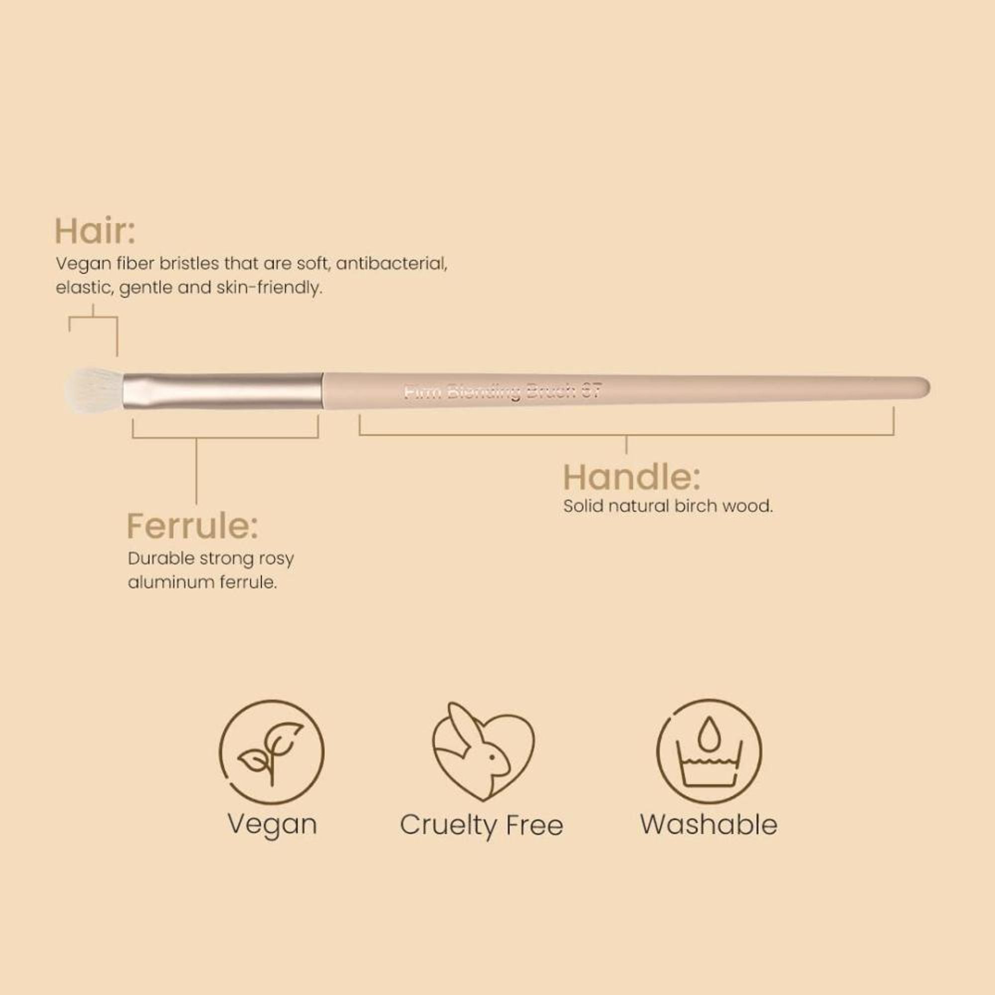 Milagro Beauty Firm Blending Brush 67 | Grocsy