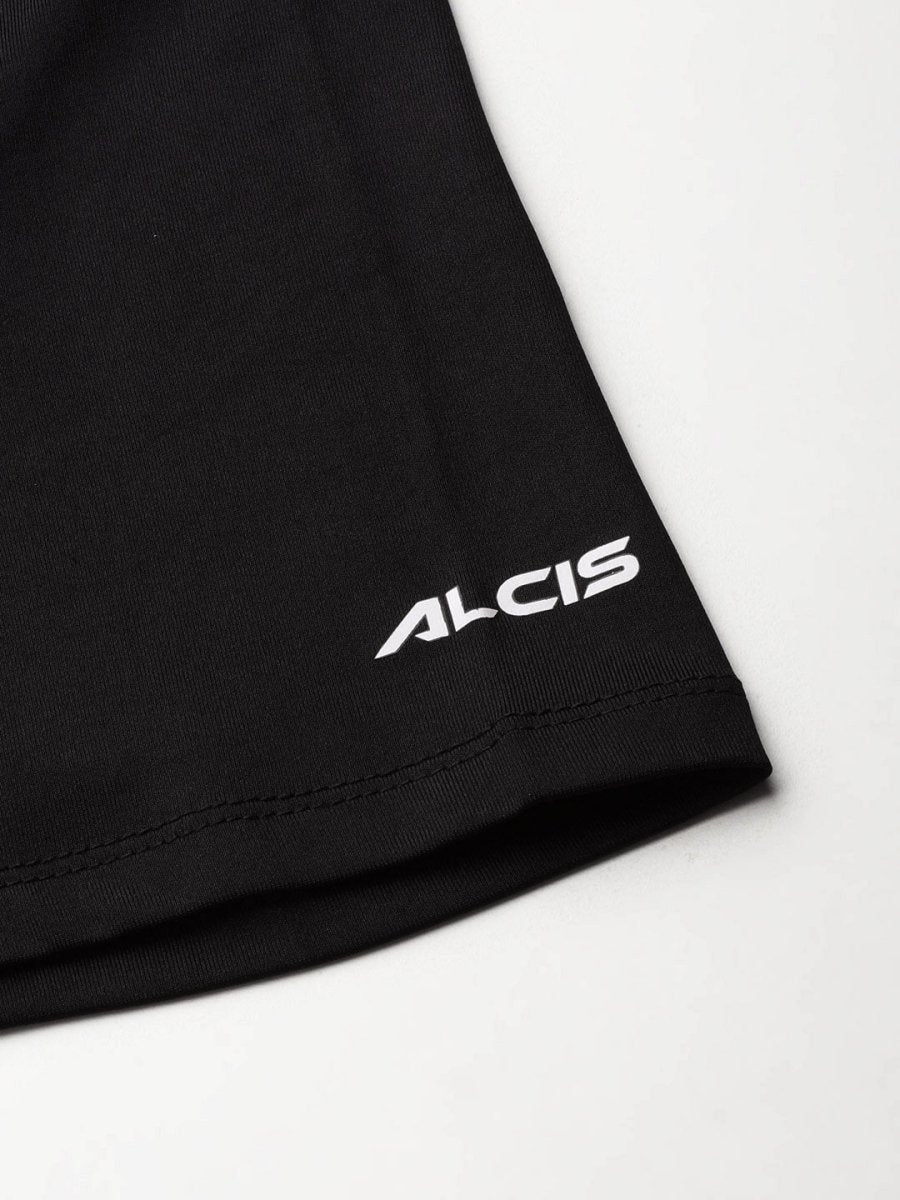 Alcis Men Typography Printed Anti Static Slim Fit Sports T-shirt | Grocsy
