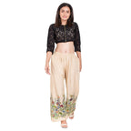 Asmaani Off White Color Digital Print Sarara | Grocsy