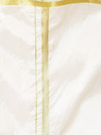Sethukrishna Navy Blue & White Shirt with Dhoti For Boys | Grocsy