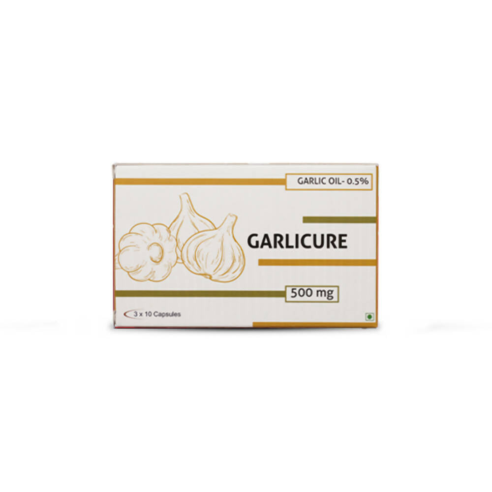 Nutra Grace Garlic Oil 0.5% Garlicure Capsules | Grocsy