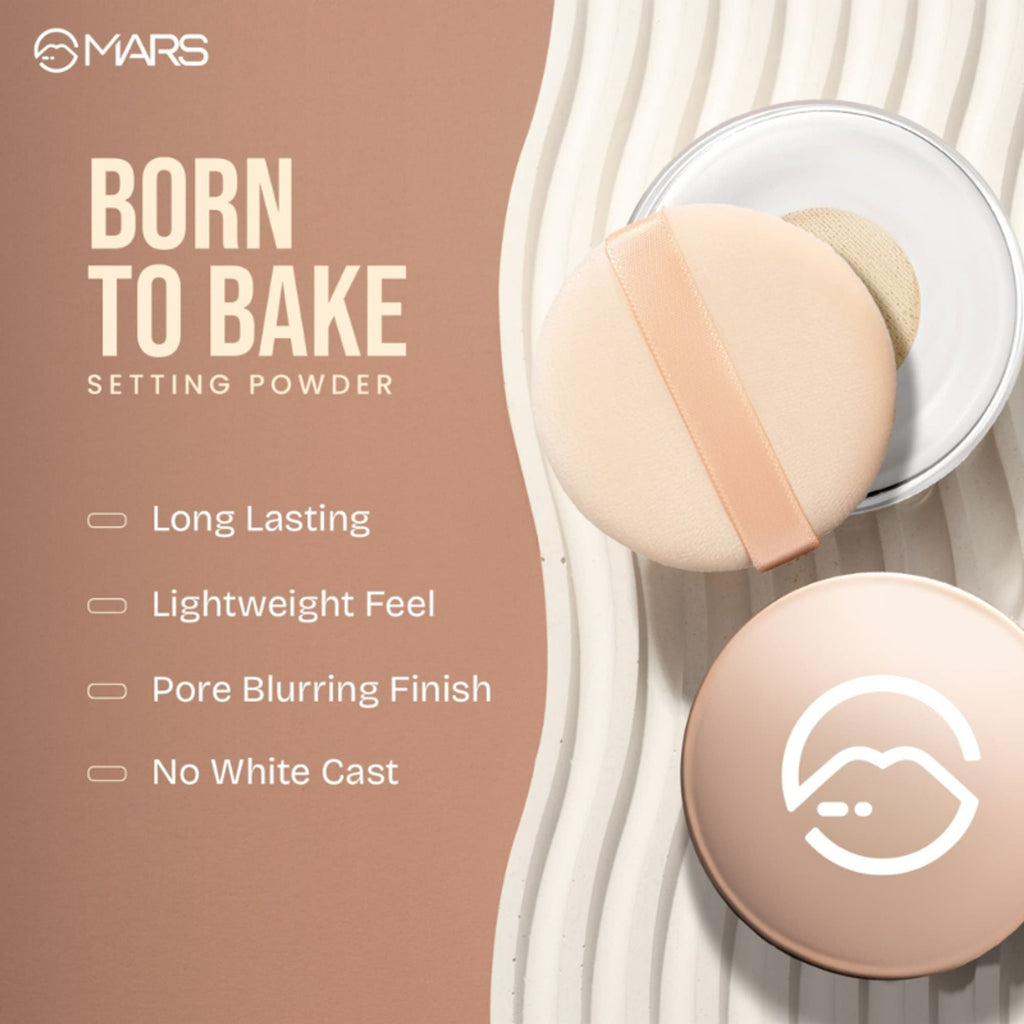 MARS Cosmetics Born To Bake Setting Loose Powder - Vanilla Extract | Grocsy