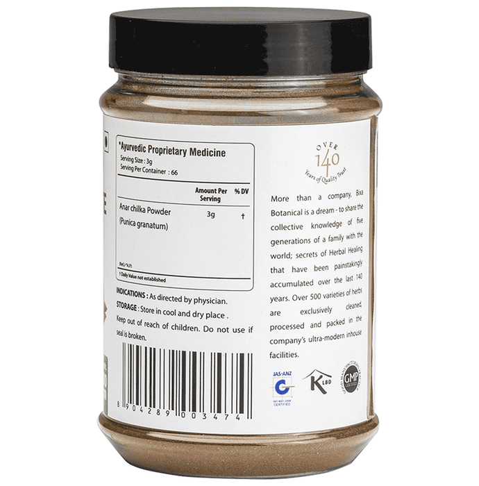 Bixa Botanical Pomegranate Peel Powder | Grocsy
