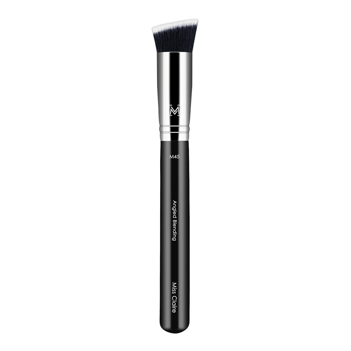 Miss Claire M45 - Angled Blending Brush - Chrome | Grocsy