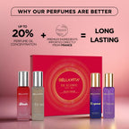 Bella Vita Organic Be Iconic Long Lasting Perfume Gift Set For Woman | Grocsy