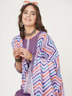 HERE&NOW Straight Kurta with Trousers & Dupatta | Grocsy