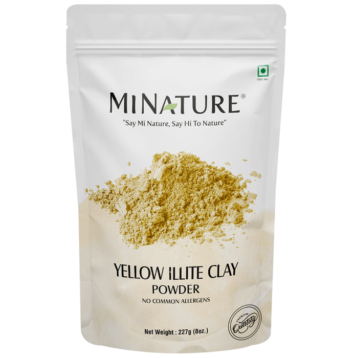 Minature Yellow Illite Clay Powder | Grocsy