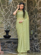 Tikhi Imli Embellished Sequinned Saree | Grocsy