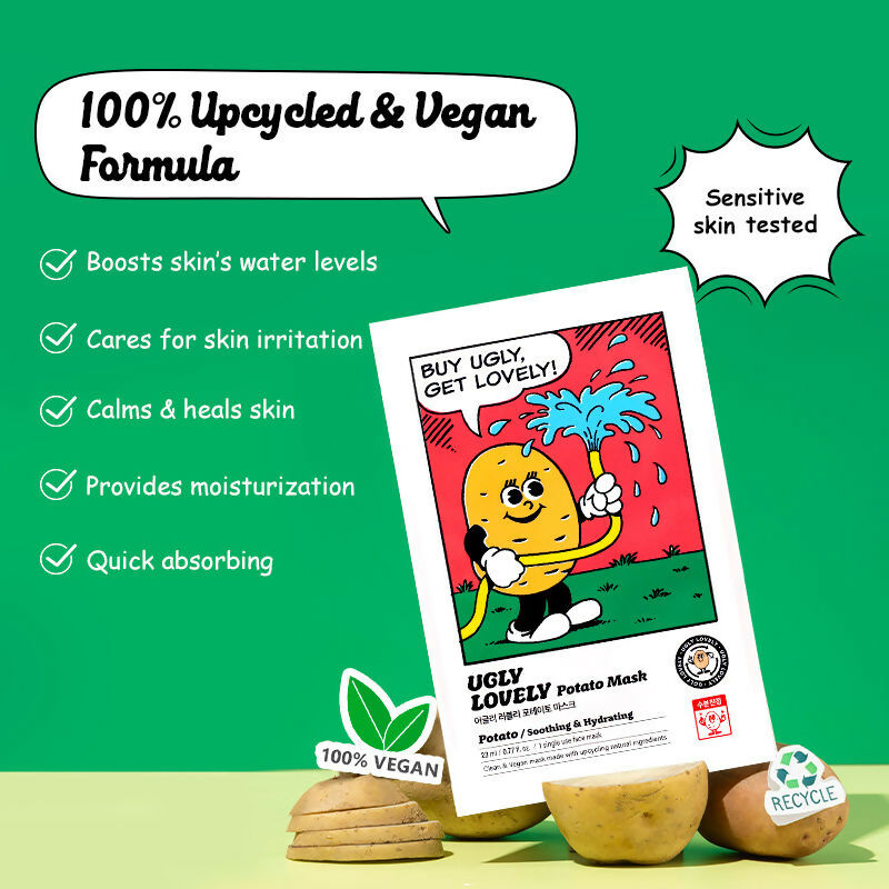 The Face Shop Ugly Lovely Potato Mask | Grocsy